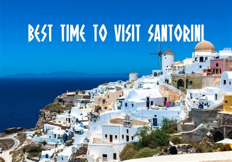 best season to visit santorini.